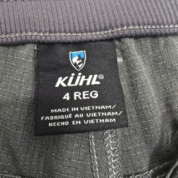 Kuhl Grey Strattus Hiking Ripstop Pants Straight relaxed Leg outdoor camping - Picture 11 of 14